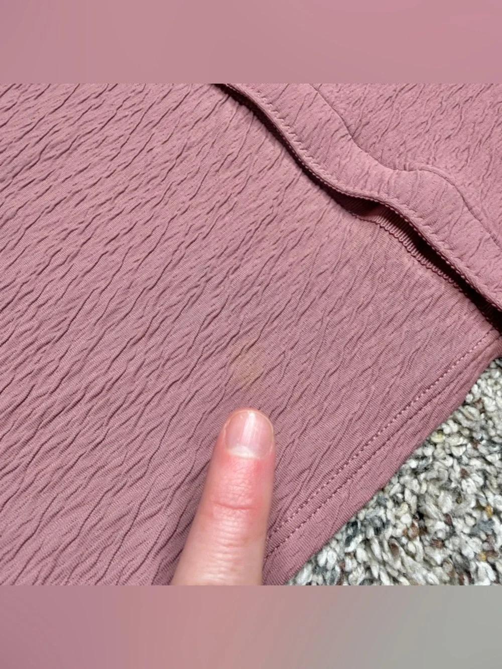 Lululemon Vinyasa Scarf Crinkle Spanish Rose Pink Snap Up Wrap Cardigan W9BTZS
